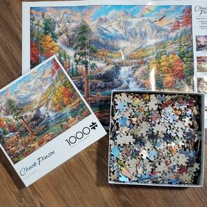 Autumn Mountain Puzzle - 1000 Pieces
